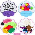 Felt Sock Puppet Making Kit for Kids - Animal Friends