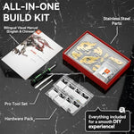 3D Metal Phoenix Bird Model Kit for Adults, Mechanical Puzzle Kit