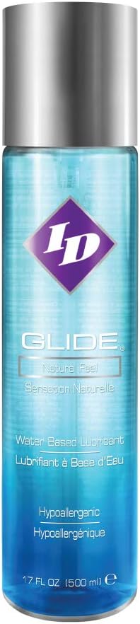 Natural Feel Water-Based Personal Lubricant, Long-Lasting & Gentle, 17 fl oz