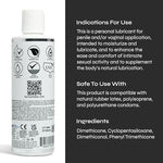 Silicone-Based Anal Lube, Super Slick, Condom Safe, 32 Fl Oz