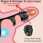 Penis Ring Sleeve Reusable Cock Ring Cage Sleeve Penis Enlargement Sleeves Penis Extender Adult Sex Toys For Men Penis Testicles G Spot Stimulation