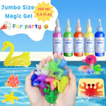 20 Color Aqua Art Gel Water Elf Kit with 15 Sea Creature Molds for Kids