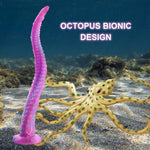 18.5 Inch Super Long Tentacle Dildo Liquid Silicone Anal Plug For G-Spot And Prostate Stimulation Hands Free Adult Toy With Powerful Suction Cups Soft And Flexible For Men And Women