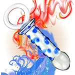 Anal Butt Plug Glass Anal Trainer With Big O Ring Crystal Pleasure Wand Sex Toy,G-Spot Pleasure Wand Glass Dildo Expander Crystal Anal Plug Anal Masturbator Sex Toy For Men Women(Style 3)