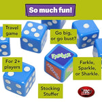 TDC Games Freaky Farkle Travel Dice Game