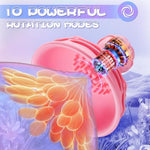 Nipple Toys Women Sex Toys - 3In1 Rose Sex Toy Sex Machine With 10 Powerful Rotation Modes For Nipple Clitoral Stimulator Massager, Rechargeable Adult Toys For Women Couples Pleasure Reddish