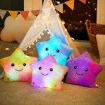 13'' Creative Twinkle Star Glowing Led Night Light Plush Pillows Stuffed Animals Toys Birthday Christmas Holiday Valentines Gifts For Toddlers Girls(Purple)