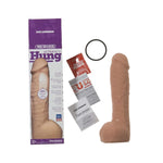 Vac-U-Lock - Hung - Made Of Ultraskyn - 12 Inch Dildo With Massive 8.5 Inches Girth - F-Machine And Harness Compatible - Vanilla