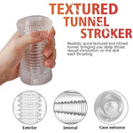 Male Masturbator Sex Toys For Men, Portable Pocket Pussy Stroker With Vagina Textured Blowjob Penis Tpe Masturbation Sleeve For Males