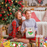 36 Piece Christmas Craft Sticker Set, DIY Stickers for Party Favors