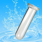 Glass Butt Plug Anal Trainer Prostate Massager Crystal G-Spot Dildo Cylinder Shaped Pleasure Wand, Glass Dildo Crystal Penis Anal Butt Plug Anal Trainer Sex Anal Pleasure Toys For Men Women(0.79In)