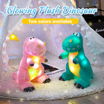 13'' Green Led Glowing Dinosaur T-Rex Light Up Stuffed Animal Night Light Plush Toy Hugging Soft Kawaii Gifts For Kids Boys Girls Decoration Holiday Birthday Present