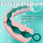 8.2-Inch Anal Beads Butt Plug With Pull Ring, Beginner'S Design G-Spot Stimulator With 7 Progressive Beads, Soft Silicone Prostate Massager Anal Plug, Sex Toys For Women Men & Couples (Green)