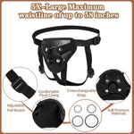 Adjustable Strap On Harness For Women And Men - Versatile Dildo Plus Size Strapon Harness For Couples, Lesbian, Gay, And Pegging Play - Comfortable And Secure Strapless Design, Unisex Adult Sex Toy