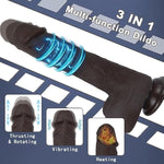 8.9“ Thrusting Dildo Vibrator Sex Toys - Remote Control Realistic Dildos With 9 Vibrating & 3 Thrusting Modes G Spot Dildo With Strong Suction Cup Adult Toys For Stimulation For Women Couples