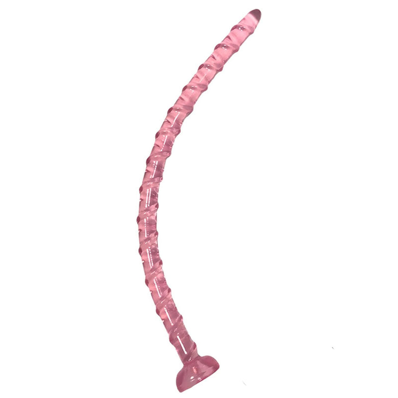 Super Long Anal Plug Dildo - Soft Liquid Silicone Butt Plug for Couples