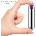 Mini Bullet Vibrator For Clitoris Vagina Nipple Precise Stimulations, Waterproof G-Spot Clitoral Bullet Massager 10 Vibration Modes, Rechargeable Adult Sex Toy For Women And Couples (Pack Of 2)