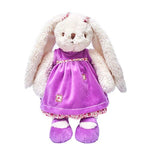 2020 Holiday Plush Bunny Rabbit Stuffed Animal Soft Toys Cuddly Dolls Best Gifts 12-Inch (Purple)