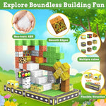Magnetic Blocks - 100Pcs Magnet Tiles Stacking Construction Building Blocks Cubes, Stem Building Game Birthday Gifts For Boys And Girls Age 3+ Years Old