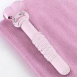 Love Screw Anal Plug Crystal Penis For Men And Women Back Court Anal Plug Masturbation Glass Rod Adult Product