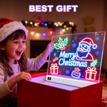Rechargeable LED Drawing Board for Kids, Gift for Boys and Girls Ages 3 and Above, White Color