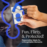 Classic Latex Condoms For Extra Comfort & Enhanced Sensitivity - Silky Smooth, Lubricated Condoms - Electronically Tested Condom, Non Toxic, Vegan, Hypoallergenic Condom For Men, 12 Pack