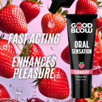 Oral Sensation Strawberry Flavor Gel - 1.5 fl oz