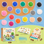 Air Dry Clay Modeling Kit for Kids with 26 Tutorials and Mini Display Stand