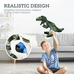 Dinosaur Stuffed Animal – Soft And Snuggly Dino Plush Toy Set – Includes 1 Large Dinosaur Plush With 6 Baby Dino Plushies – Super Soft, Skin-Friendly, And Non-Fade Cuddly Stuffed Animals