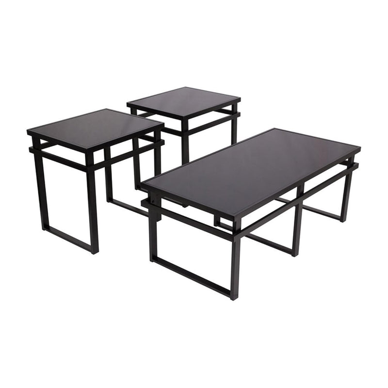 Signature Design By Ashley Laney Contemporary 3-Piece Table Set, Includes Coff