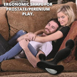 Adam’S Vibrating Triple Probe, Prostate Massager For Men, 10 Powerful Vibration Modes, Ergonomic P Spot Stimulator, Perineum & Taint Vibrator, Waterproof, Rechargeable, Silicone Adult Toy