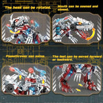 Stem 2 In 1 Dinosaurs Building Kits 422Pcs, Compatible With Normal Dinosaurs Bricks, Toys For Kids Age 6-10 Year Old, Educational Building Sets Best Gifts For Boy 6-10