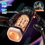 Automatic Male Masturbator Penis Pump - Sex Toys For Men Adult Toys With 10 Vibration Modes & 10 Thrusting & 15 Speed,Male Stroker With Magnetic 3D Sleeve & Lcd Display,Pocket Pussy Blowjob Machine