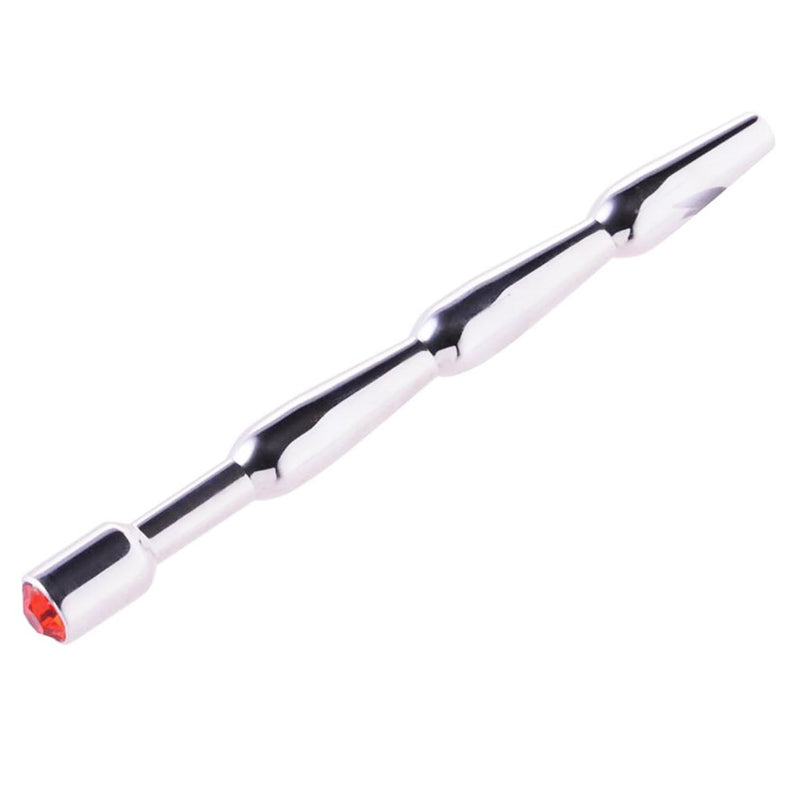 4.4 Inches Stainless Urethral Sounds For Men Red Gem Not For Beginners