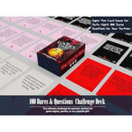Couples Games For Date Night, Card Game For Dating, Super Fun Card Game For Couple, 100 Dares & Questions For Your Partner, Romantic Anniversary & Valentines Gifts For Her Him (The Lover'S Dare)