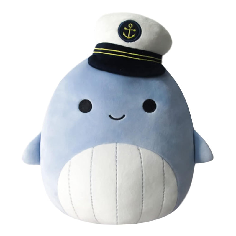 8 Inch Samir Blue Whale With Sailor Hat Little Ultrasoft Official Kelly Toy