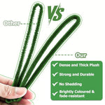 200 Pcs Green Pipe Cleaners, 5 Shades, 12 Inch Chenille Stems for Crafts & Decorations