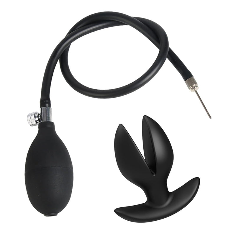 Inflatable Inflatable Anal Plug For Men And Women Wearable Anchor Inflatable Butt Plug Silicone Removable Anal Plug Adult Sex Toy