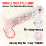 Vibrating Extender Penis Sleeve, Pump And Amplifier, Flexible Cock Ring Couple Vibrator, G-Spot Vibrator, Reusable Condom, Waterproof Adult Couple Sex Toys For Men And Couples