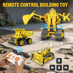 5-In-1 Stem Robotics Kits, 550 Pcs Science Kits Building Blocks Rc Robot Sets, App & Remote Control, Educational Toys For Kids Age 6 7 9 10 11 13 14+, Diy Gift For Boys & Girls