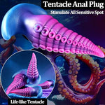 Monster Anal Plug Wearable Octopus Butt Plug Anal Dilator Trainer (S)