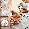 1000ml Glass Teapot with Removable Infuser, Stovetop Safe Tea Kettle, Blooming and Loose Leaf Tea Maker Set