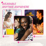 Wearable Massager Wearable Butterfly Toy For Women?Designed For Ladies Invisible Vibrator Waterproof Powerful Vibration Usb Rechargeable Wireless Remote Control