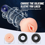 Male Enhancement Pump System 9 x 1.75 inch Cylinder,with Gauge