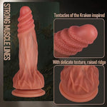 8.26 Inches Tentacle Realistic Dildo For Women, Anal Dildo With Strong Suction Cup Silicone G Spot Stimulator Adult Sex Toys For Hands-Free Play, Suitable For Beginners Training Couples