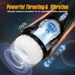 Automatic Male Masturbator, Adult Sex Toys For Men With 3 Twisting And 5 Thrusting Vibration Modes, Hands-Free Heating Male Vibrating Stroker For Men Guy Pleasure, Steelcan