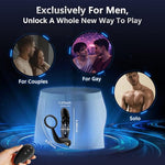 Prostate Massager Anal Toys Black Anal Dildo Stimulator