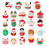 Mini Plush Toys Gift Set - 24 Soft Squishy Collectible Plushies For Kids, Boys, Girls, Teens & Collectors - Cute Stuffed Animals For Christmas, New Year’S, Birthdays & Easter
