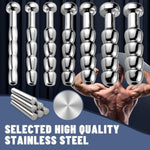 Urethral Sounds, 7 Pack Of Urethral Plug Training Set Stainless Steel Uretrhal Dilator Hollow Penis Plug Sex Toy For Beginners & Advanced Users