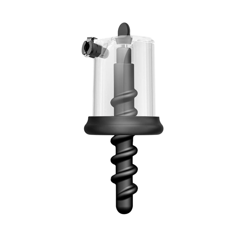 Male Vestibular Anal Plug Massage Anal Plug Tube, Thread Enlargement Device Anal Pump Cylinder With Beaded Silicone Insert For G-Spot Stimulation(B3)